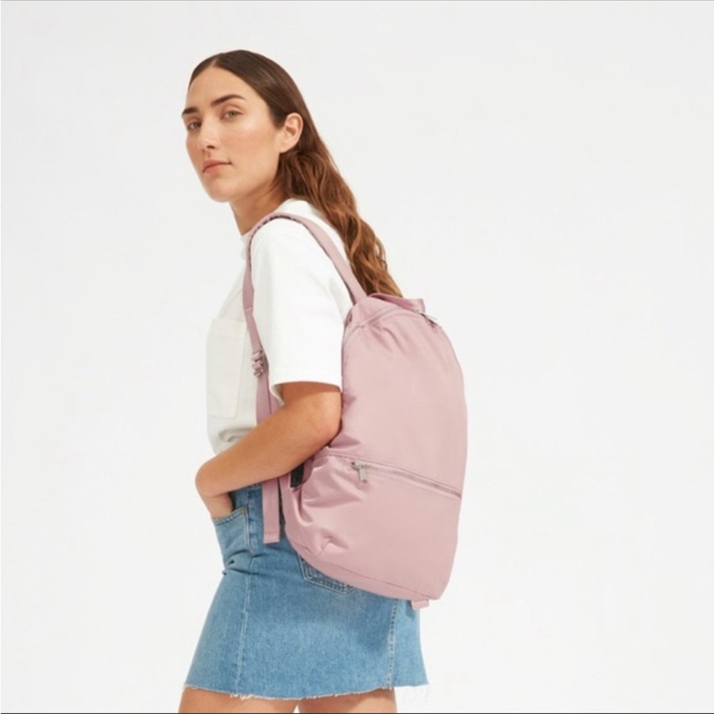 EVERLANE Pink Packable Backpack